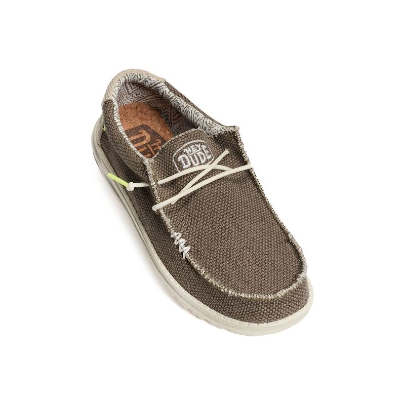 WALLY BRAIDED Taupe, Slip-On HeyDude