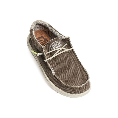 WALLY BRAIDED Taupe, Slip-On HeyDude