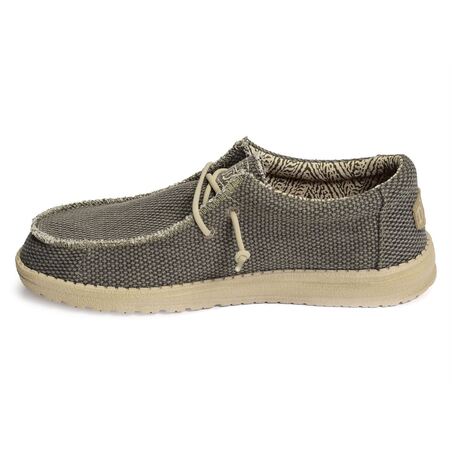 WALLY BRAIDED Kaki, Slip-On HeyDude
