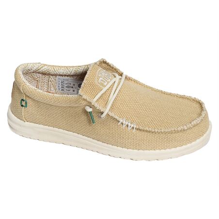 WALLY BRAIDED Sand, Slip-On HeyDude