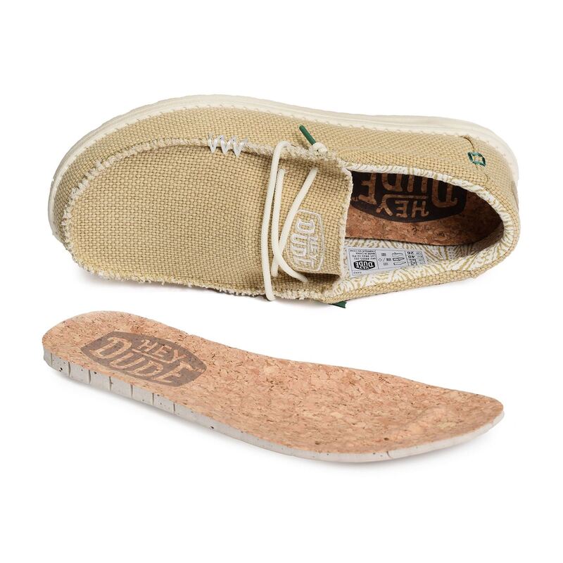 WALLY BRAIDED Sand, Slip-On HeyDude