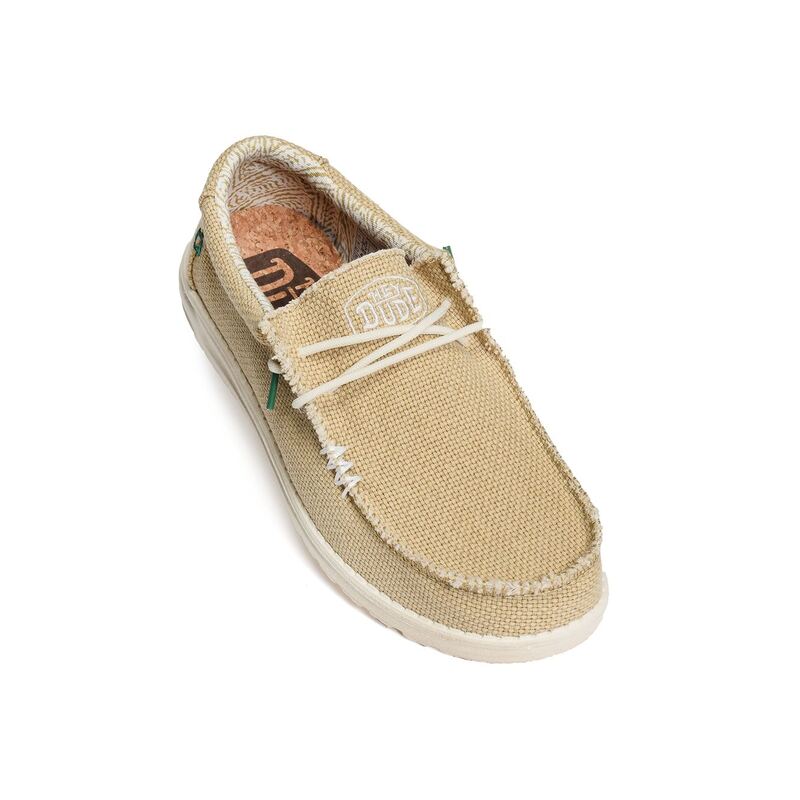 WALLY BRAIDED Sand, Slip-On HeyDude