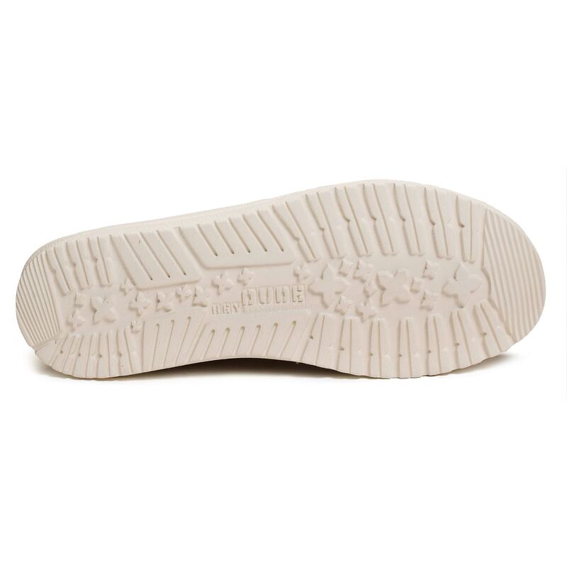 WALLY BRAIDED Blanc Beige, Slip-On HeyDude