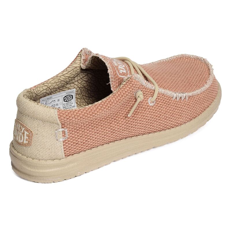 WALLY BRAIDED Orange, Slip-On HeyDude