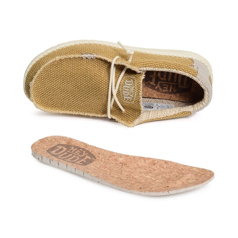 WALLY BRAIDED Ocre, Chaussures basses Heydude