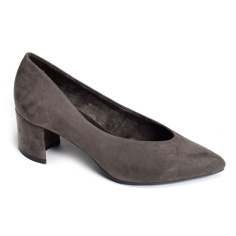 22416 Gris, Escarpins à bout pointu Marco Tozzi