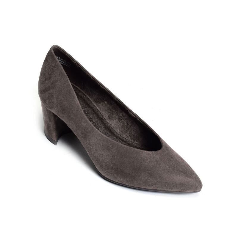 22416 Gris, Escarpins à bout pointu Marco Tozzi