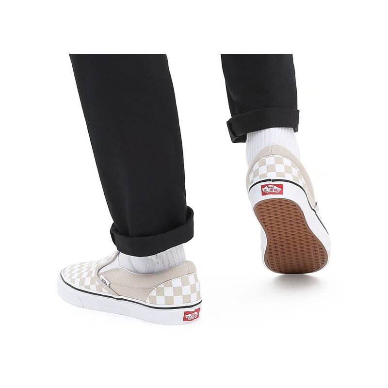 UA CLASSIC SLIPON Taupe, Slip-On Vans
