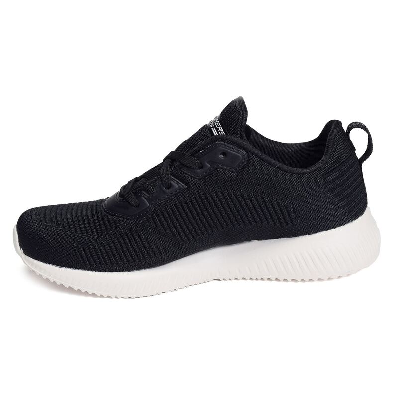 BOBS SQUAD TOUGH TALK Noir Blanc, Sneakers basses Skechers