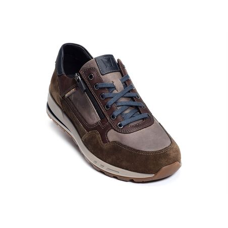 BRADLEY Marron Kaki, Baskets running Mephisto