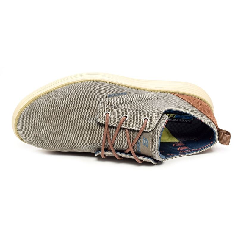 STATUS 2 0 65910 Taupe, Chaussures basses Skechers