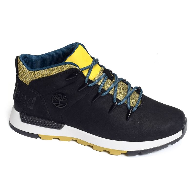 SPRINT TREKKER MID Noir Jaune, Baskets montantes Timberland