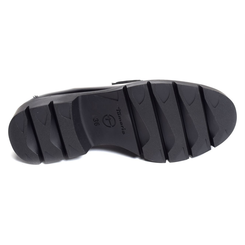 24313 Verni Noir, Mocassins Tamaris