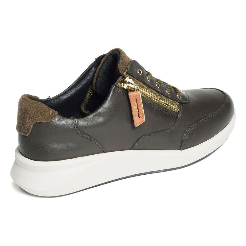 UN RIO ZIP Kaki, Sneakers basses Clarks