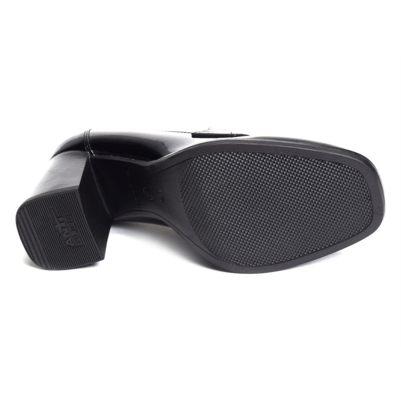 24438 Verni Noir, Mocassins Tamaris