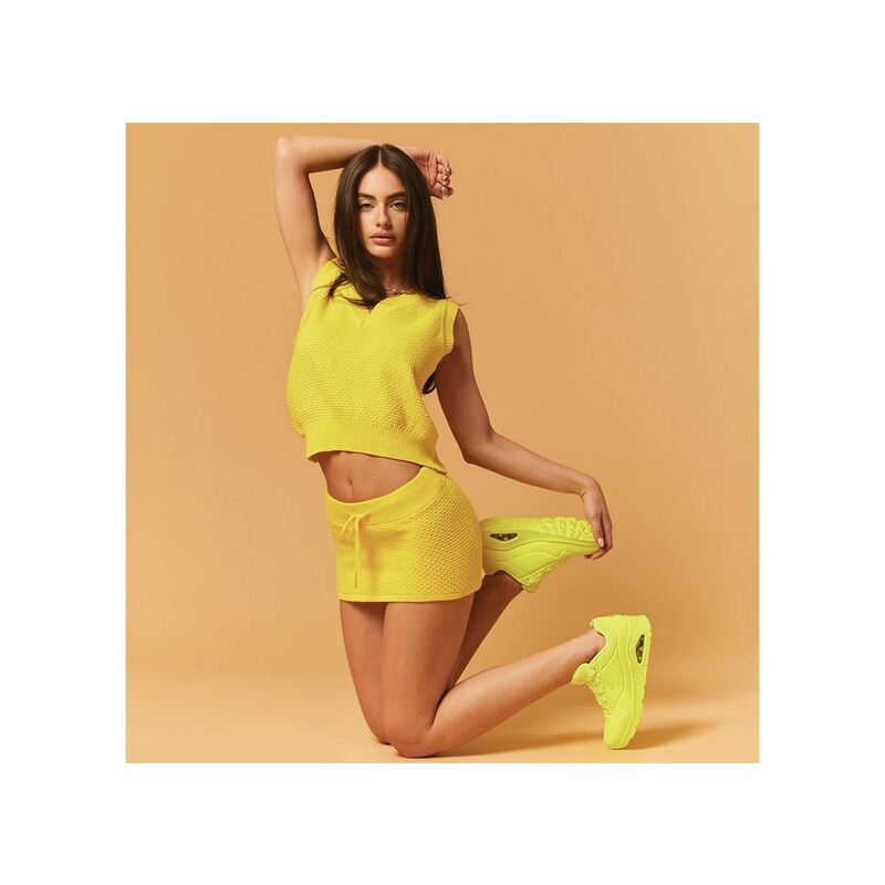 UNO NIGHT SHADES Jaune, Sneakers basses Skechers