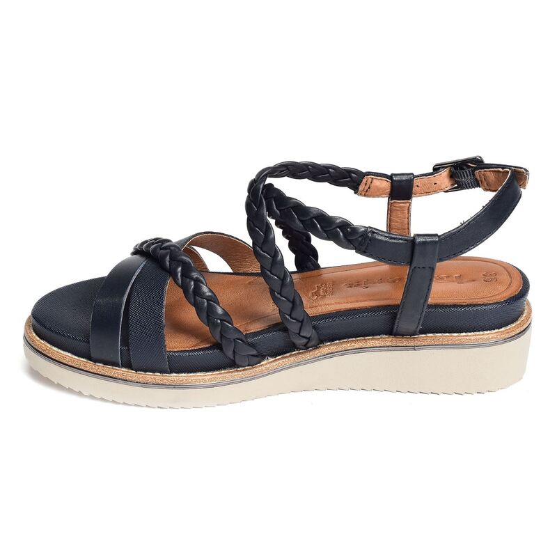 28207 Marine, Sandales compensées Tamaris