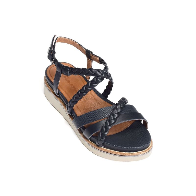 28207 Marine, Sandales compensées Tamaris