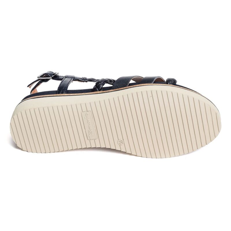 28207 Marine, Sandales compensées Tamaris