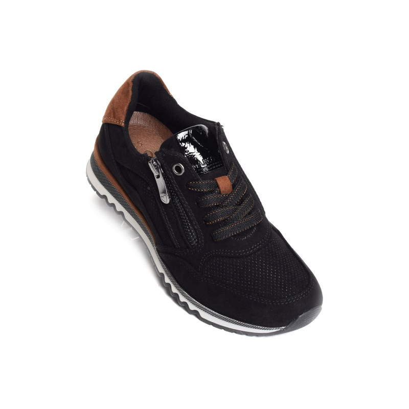 23785 Noir, Baskets running Marco Tozzi