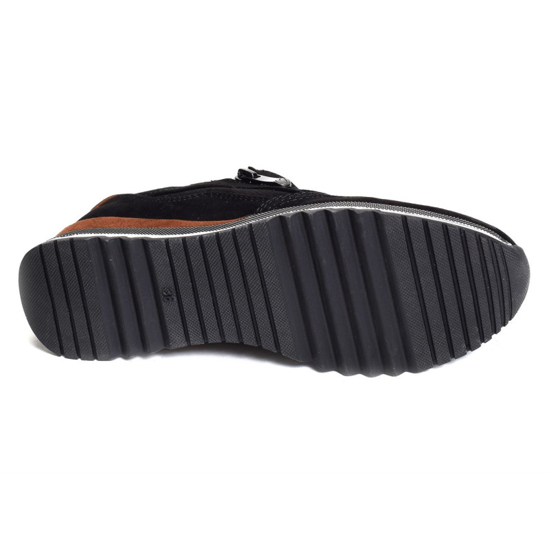 23785 Noir, Baskets running Marco Tozzi