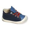 COCOON BOY CLASSIC Marine Rouge, Chaussures à Lacets Naturino