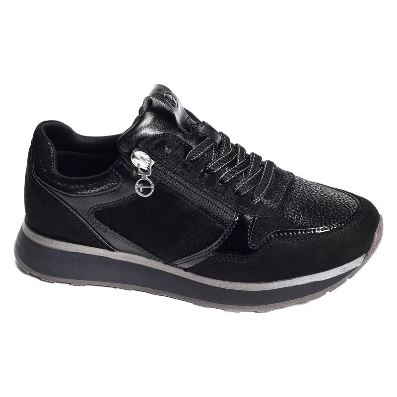 23603 Noir, Baskets running Tamaris