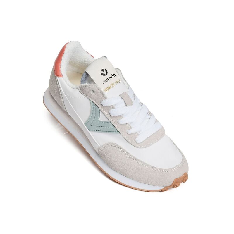 1138100 Blanc Bleu, Baskets running Victoria
