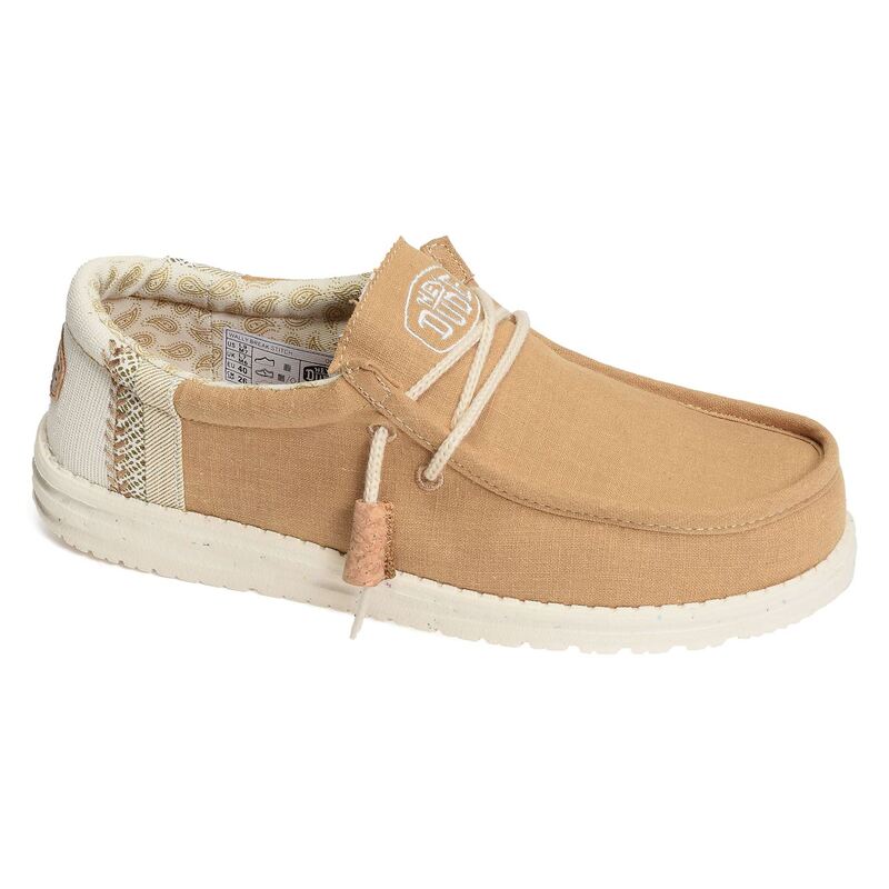 WALLY BREACK STITCH Ocre, Slip-On HeyDude