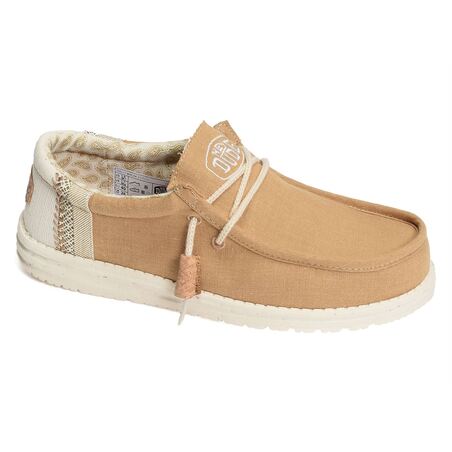 WALLY BREACK STITCH Ocre, Slip-On HeyDude