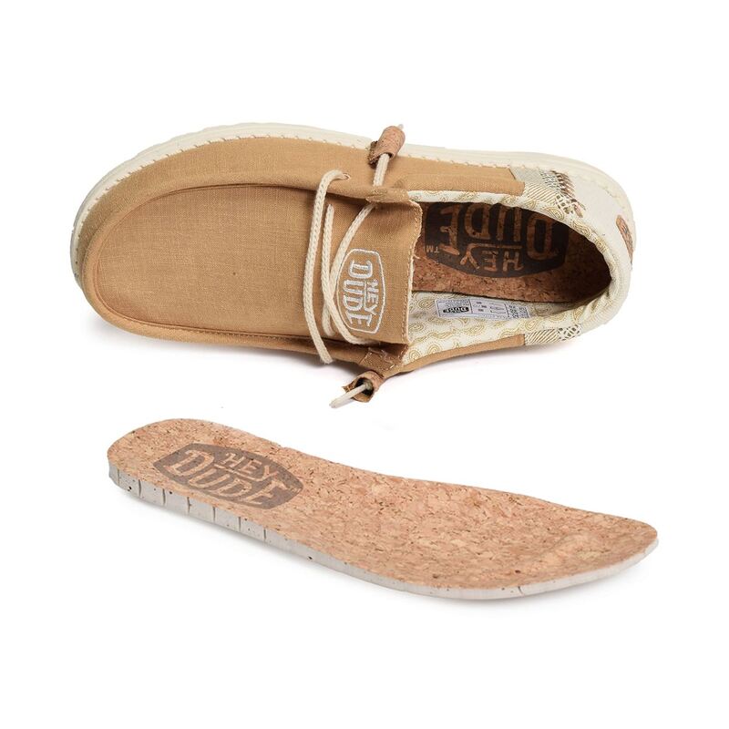 WALLY BREACK STITCH Ocre, Slip-On HeyDude