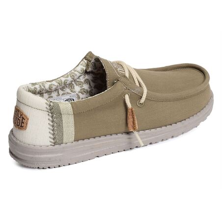WALLY BREACK STITCH Kaki, Slip-On HeyDude