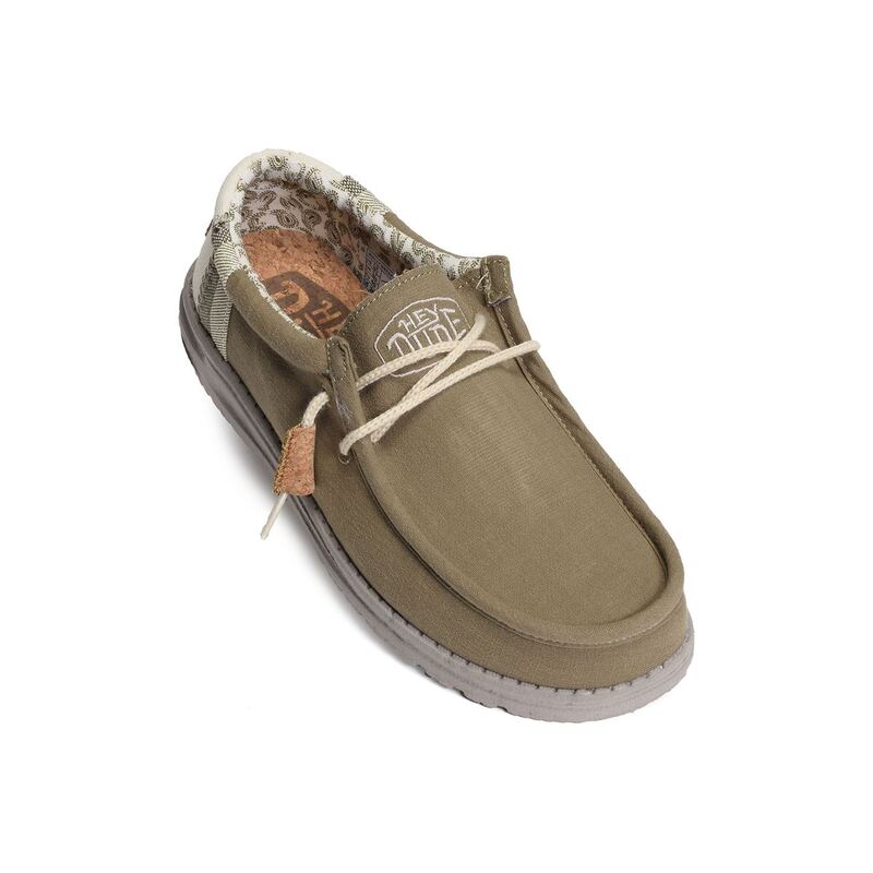 WALLY BREACK STITCH Kaki, Slip-On HeyDude
