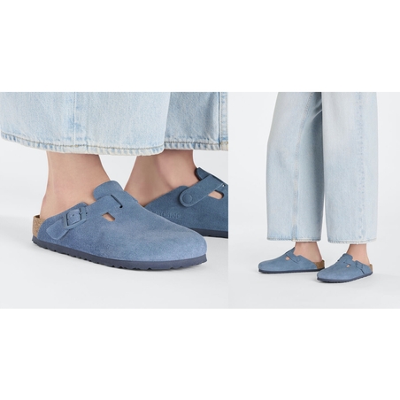 BOSTON SFB Bleu, Sabots Birkenstock