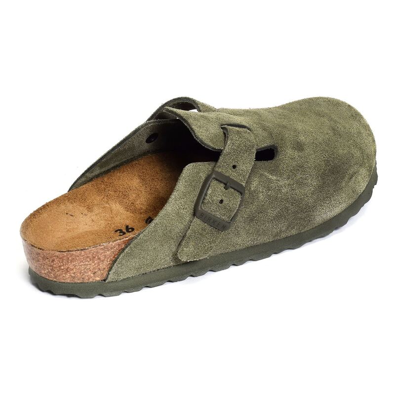 BOSTON W Kaki, Sabots Birkenstock