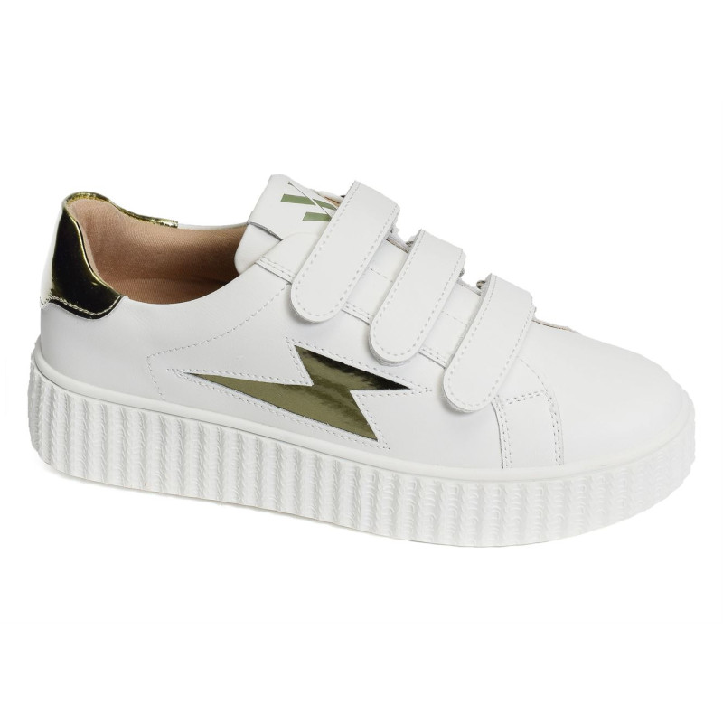 WILLOW Blanc Vert, Sneakers basses Vanessa wu