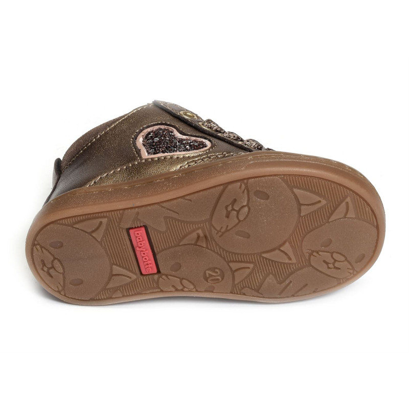 ANTO Noir Brillant, Chaussures à Lacets Babybotte