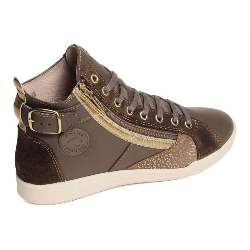 PALME Taupe, Baskets montantes Pataugas