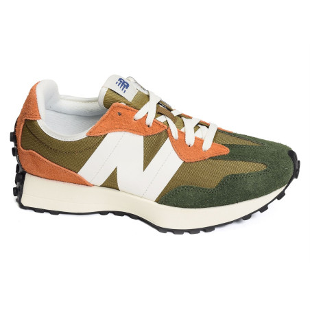 MS327 Kaki Orange, Baskets running New Balance