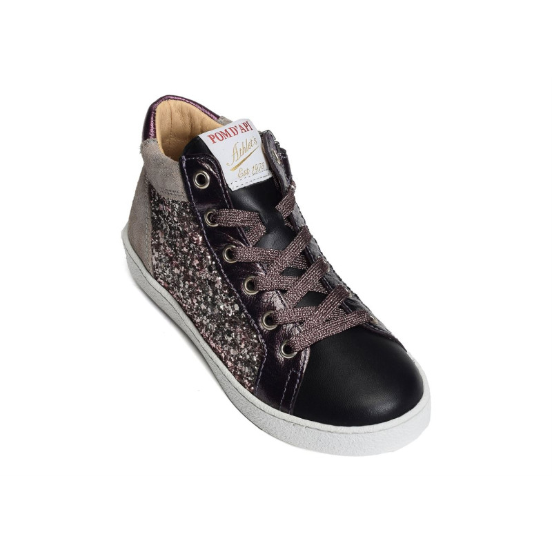 TOP ZIPPY Violet, Chaussures à Lacets Pom d api