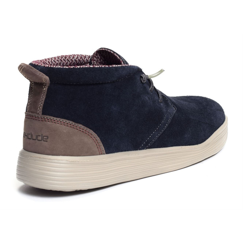 JO SUEDE Marine, Boots HeyDude