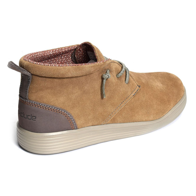 JO SUEDE Cognac, Boots HeyDude