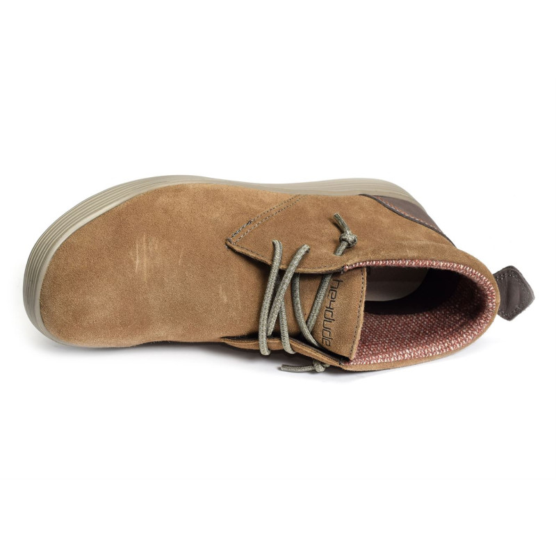 JO SUEDE Cognac, Boots HeyDude