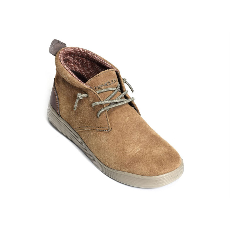 JO SUEDE Cognac, Boots HeyDude