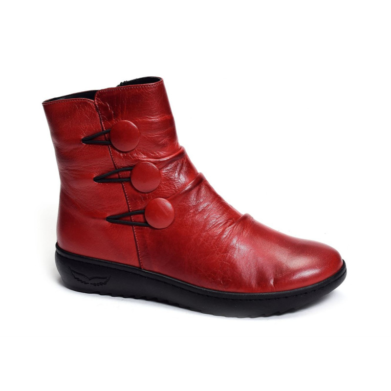 DANET Rouge, Bottines Karyoka