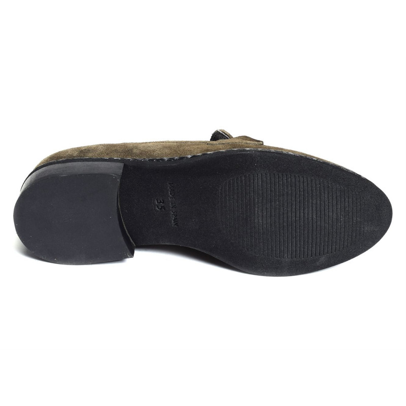YEIDE Kaki, Mocassins Folies