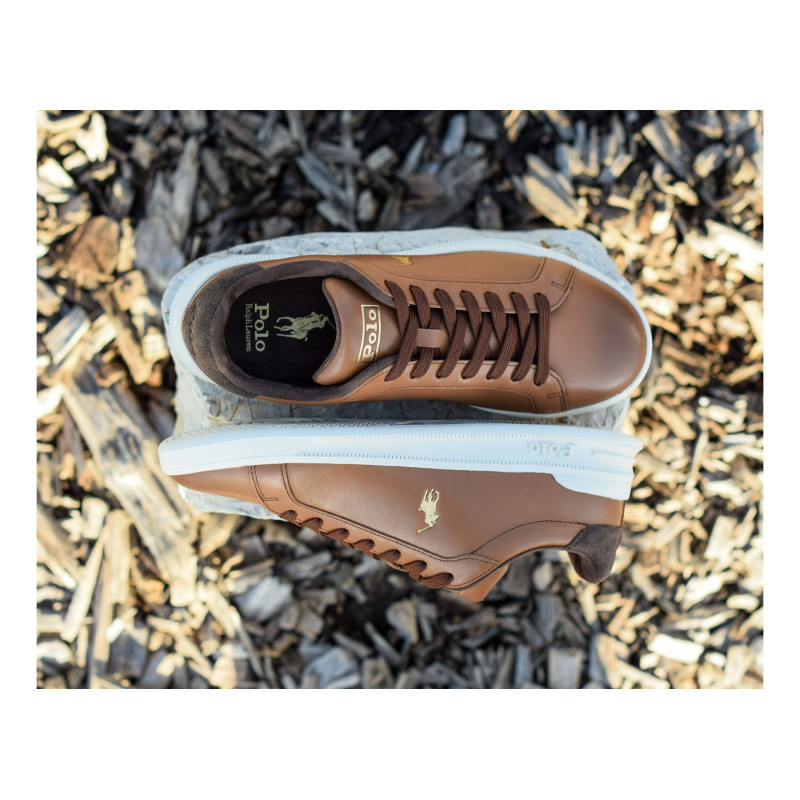 HERITAGE COURT Tan, Sneakers basses Polo Ralph Lauren