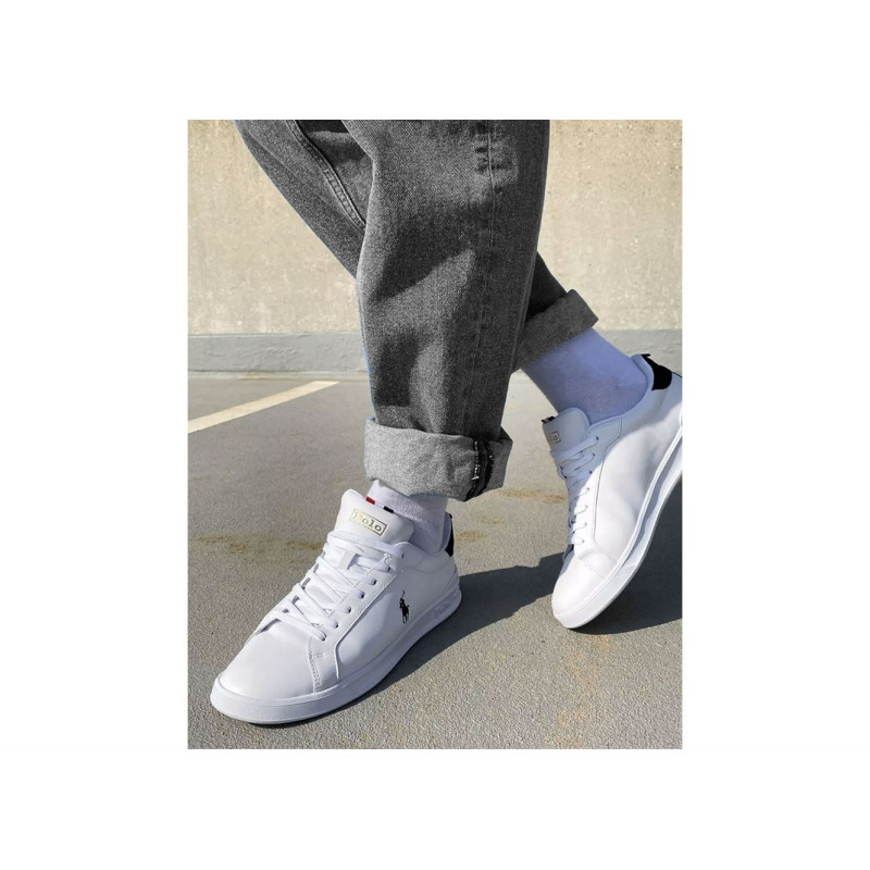 HERITAGE COURT Blanc Multicolore, Sneakers basses Polo Ralph Lauren