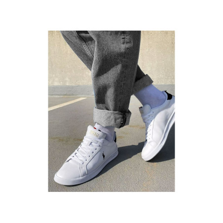 HERITAGE COURT Blanc Multicolore, Sneakers basses Polo Ralph Lauren