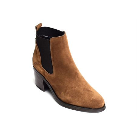 LEYNA 2404 Camel, Chelsea boots Alpe